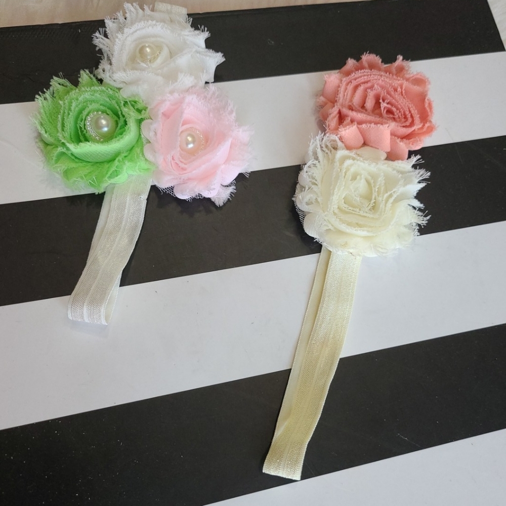 Baby 👶Floral Headbands 2 pc